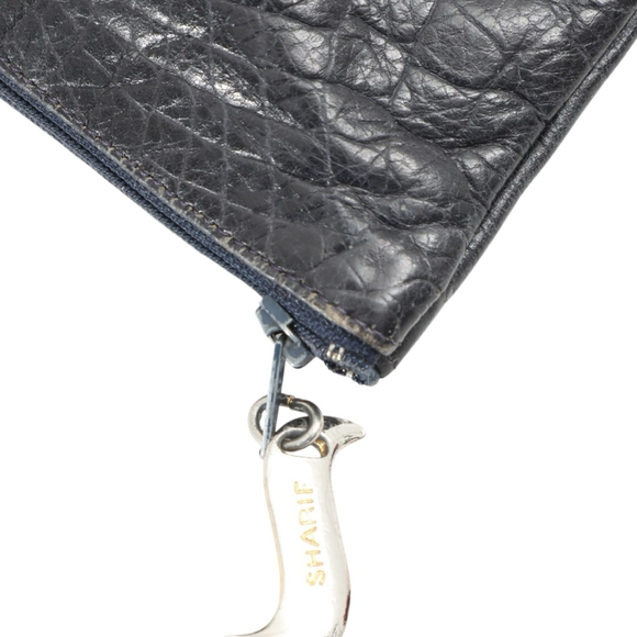 Sharif Patchwork Clutch Accessories Bag Black/Red/Green One Size Vintage - Picture 5 of 7